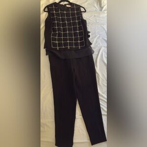 Tory Birch Elegant Black Women's Jumpsuit